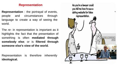what does representation mean.